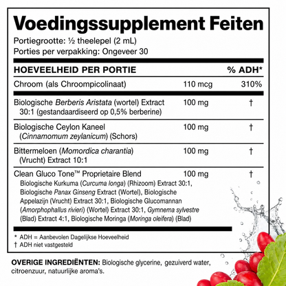 Berberine Glucose Druppels